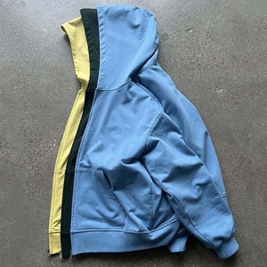 Sweat à capuche pour homme en coton respirant, triple couche, fermeture éclair, design personnalisé, 3 couches, style streetwear oversize - Product Image 6