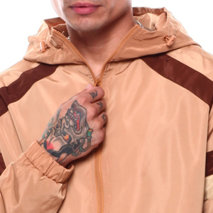 Ensemble de survêtement coupe-vent à capuche pour homme, motif léopard, décontracté, pour le jogging, été, taille élastique, matière personnalisable sur le devant - Product Image 6