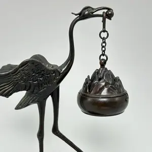 Elegant Religious Metal Incense Burner <b>Bakhoor</b> Designed for Rich <b>Oud</b> Fragrance and Stylish Interior Enhancement - Product Image 2