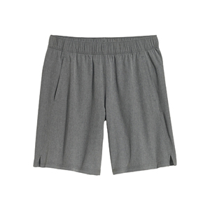 Shorts de sport pour hommes en coton 100% respirant, personnalisables, style urbain, avec poches froissées, motif uni, OEM, vente en gros - Product Image 3