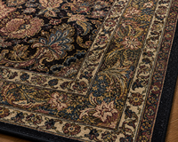 Tapis persan abstrait noué à la main en polyester, forme rectangulaire, poils plats extra épais, adapté aux animaux domestiques, antidérapant, antibactérien, en latex