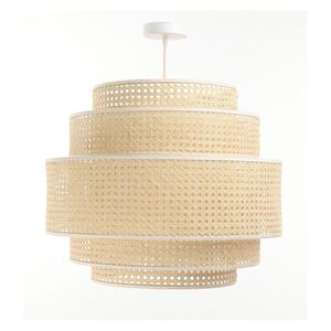 Rattan Pendant <b>Lights</b> Natural Woven Patterns Modern Design Large Size <b>Indoor</b> Use Soft <b>Light</b> Diffusion Enhance Interior - Product Image 4