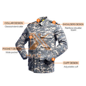 Uniforme de Camuflaje de Color Sólido a Precio Razonable, Suministro Directo de Fábrica, Bajo MOQ - Product Image 4