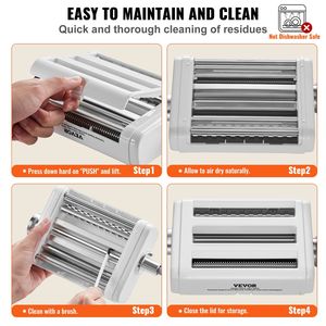 Set per Pasta Elettrico 3-in-1 KitchenAid, Accessorio per Impastatrice con Rullo e Tagliapasta in Acciaio Inox - Product Image 6