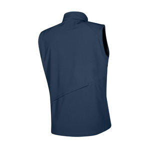 Men's Windproof Soft <b>Shell</b> Jacket With Sleeve Reflective Stripe Full Zip Design Autumn Outdoor Wear - Product Image 4