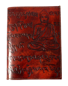 Antique Cherry Red Genuine Leather Journal Handmade <b>A6</b> Agenda With Recycled Cotton Paper Goat TC Refillable Office Style <b>Diary</b> - Product Image 1