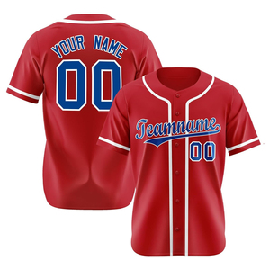 Camiseta de Béisbol Personalizada Negra y Azul con Nombre del Equipo 00, Sublimada, Absorbente de Humedad, Unisex, Adulto, Manga Corta, Corte Regular - Product Image 5