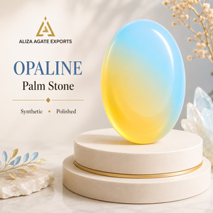 หินโอปอลไลท์ขัดเงา คริสตัลสีรุ้ง หินมงคลพกพา ขายส่งจำนวนมาก สำหรับของขวัญ การทำสมาธิ และของตกแต่ง - Product Image 3