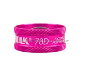 HOT SALE OPHTHALMIC <b>GLASS</b> VOLK 78D LENS, for EYE TESTING GREEN COLOR FREE SHIP.. - Product Image 3