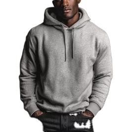 Heavy Hoodie Pullover Sudadera Logotipo personalizado Alta calidad 100% Algodón Térmico Oversized Unisex Sudaderas con capucha para hombres Fabricación - Product Image 3