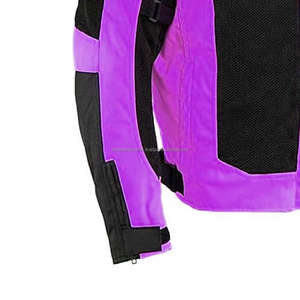 Chaqueta de Motocicleta para Hombre, Chaqueta Textil para Motociclista, Chaqueta de Carreras con Forro Blanco - Product Image 5