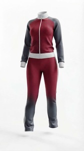 OEM Service New Arrival Lightweight High Quality <b>Women</b> Tracksuits Sets Streetwear Quick Dry Breathable Stand <b>Collar</b> - Product Image 6