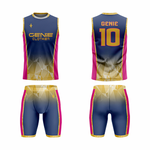 Uniforme 7v7 de Diseño Único, Bajo MOQ, Color Sólido, Ligero, Talla Personalizada - Product Image 1