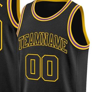 Camiseta de baloncesto de malla transpirable 100% poliéster, ropa deportiva personalizada, diseño de camiseta de baloncesto por sublimación, camisetas de club al por mayor. - Product Image 2