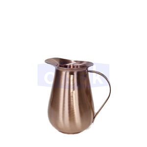 Pot à eau potable en cuivre traditionnel écologique avec couvercle, design martelé élégant pour hôtels et restaurants - Product Image 5