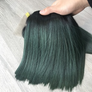 100% peluca vietnamita cruda vendedores al por mayor Super doble dibujado cabello humano Original vietnamita peluca onda hueso pelucas rectas - Product Image 6