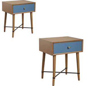 Table de chevet en bois de teck massif de nombreux choix de couleurs meilleure qualité faite à la main par des artisans indonésiens Jepara - Product Image 2