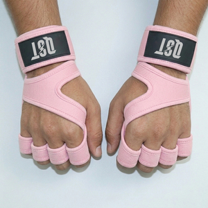 Half Finger Cross Training Gloves Wrist Support Padded Grip Breathable Workout Gloves for Weightlifting Fitness Custom Logo OEM - Product Image 2