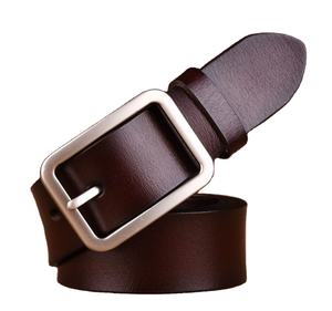 Ceintures en cuir pu de luxe pour hommes, vente en gros, Style occidental, usine, boucle en métal - Product Image 1