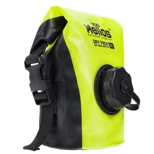 Sac distributeur de nourriture sèche imperméable pour animaux de compagnie, jaune, pour les voyages en plein air, pratique pour les animaux - Product Image 2