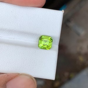 Peridoto Natural, Corte Cojín, Gema Verde Suelta, Calidad Premium, Piedra Preciosa para Joyería - Product Image 2