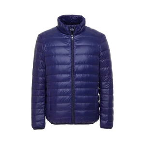 Men's High Street Winter Puffer Jacket Windproof Waterproof Bubble Padded <b>Quilted</b> Custom Logo Oversized Stand Collar <b>Single</b> - Product Image 1
