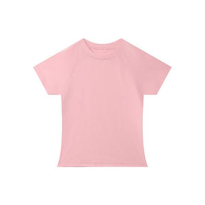 Camiseta Corta Básica Ajustada Personalizada, 92% Algodón, 8% Elastano, Cuello Redondo, para Mujer - Product Image 6