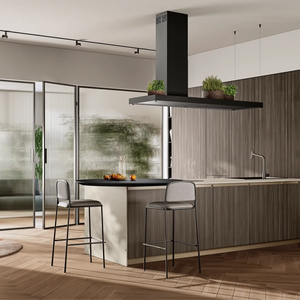 ตู้ครัวสไตล์ไม้แผ่นโมเดิร์นสั่งทำพิเศษจากโครงการ JY ผลิตในเวียดนามจากวัสดุ MDF แบบโมดูลาร์ - Product Image 4