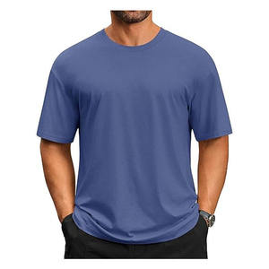 T-shirt pour homme en coton 100% de haute qualité en gros - Product Image 6