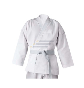 Wholesale Customized <b>Men</b> & Women Grey Breathable Quick Dry 100% Cotton High Quality Judo <b>Kimono</b> Gi Sets - Product Image 5