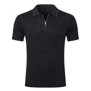 Camiseta de Manga Corta para Hombre, Estilo Casual de Verano, 100% Algodón de Alta Calidad, Secado Rápido, Transpirable, con Patrón de Rayas en Contraste - Product Image 6