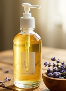 น้ำมันนวดตัวสูตรเย็นสกัดเย็น OEM แบรนด์ส่วนตัว บำรุงผิว ผ่อนคลายกล้ามเนื้อ บรรเทาอาการปวดเมื่อย กลิ่นลาเวนเดอร์หอมหวาน ผสมเมล็ดพืช 250 มล. - Product Image 4