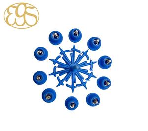 OEM hand screw by insert mold with PCR Nylon material for computer server using Flush head self clinching <b>stud</b> screw Knobs - Product Image 2