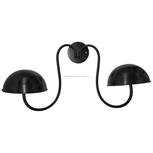 Crochets de décoration murale en métal noir faits à la main pour tissu et accessoires pour la maison et la salle de bain par Ambience Lifestyle - Product Image 4