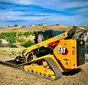 Powerful CAT 299D3 Rubber <b>Track</b> Skid Steer Loader Heavy Duty Compact <b>Track</b> Front Loader Tractor Built for Construction - Product Image 1