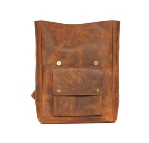 Mochila de Cuero Vacuno Premium, Impermeable, Antirrobo, Estilo Vintage, para Portátil, Edición Viaje LBP-0430 - Product Image 1