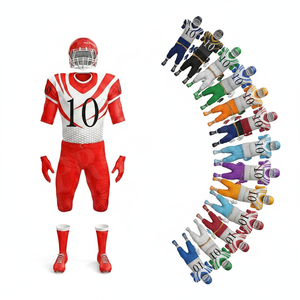 Uniformes de Fútbol Americano Personalizados en Oferta, Ropa Deportiva con Acolchado de Seguridad, Cómodos, Impresos a Medida, Kits Completos - Product Image 1