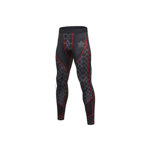 Men's 2 Piece Compression Rash Guard Set Long Sleeve Quick Dry Performance Shirt Full Length Tights Breathable Running Gym Train - Product Image 6