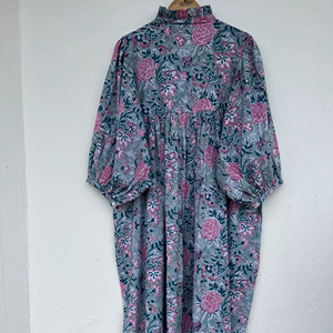 Robe décontractée classique naturelle à motif unique pour femmes, robe midi Maxi de style droit pour les articles de cadeaux d'anniversaire - Product Image 1