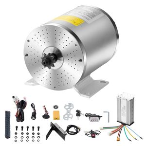Kit de Motor Eléctrico sin Escobillas de CC de 1800W, 48V, 4500rpm, Controlador de Velocidad, Kit de Acelerador de Pedal de 4500rpm para Bicicleta Eléctrica - Product Image 1