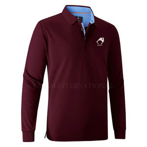 New Design Factory Direct <b>Sale</b> <b>Long</b> <b>Sleeves</b> <b>Polo</b> <b>Shirts</b> Light Weight <b>Men</b> <b>Long</b> <b>Sleeves</b> <b>Polo</b> <b>Shirts</b> - Product Image 3