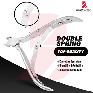 ที่ตัดเล็บแบบสปริงสำหรับมืออาชีพ ราคาขายส่ง ผลิตภัณฑ์คุณภาพสูง ที่ตัดหนังกำพร้า สแตนเลสสตีล คมกริบ อุปกรณ์ทำเล็บ - Product Image 3