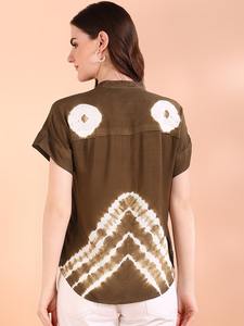 เสื้อผู้หญิง Maaesa ผ้าเรยอน ลายมัดย้อม คอลเลคชั่นดีไซเนอร์ เสื้อฤดูร้อนน้ำหนักเบา จากผู้ส่งออกอินเดีย - Product Image 4