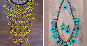 Elegante colección de collares tallados a mano de hueso Vintage, arte único en cada pieza, cadenas de cuentas para bodas y fiestas - Product Image 6