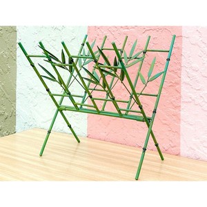 Handcrafted Bamboo Magazine Rack - Eco-Friendly Decorative Storage Solution Wholesale - Product Image 1