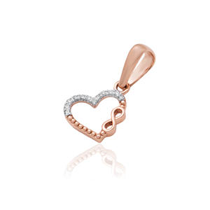 Brilliant 0.07 Carat Natural <b>Diamond</b> Pendant H-I Color Round Brilliant Cut VS-SI Clarity Fine <b>Jewelry</b> for Timeless Daily Wear - Product Image 2