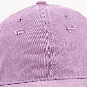 Wholesale Custom Brand Custom Logo Sporty Acid Wash Dot Argyle Fruit 100% Polyester Denim Breathable <b>Waterproof</b> Baseball <b>Cap</b> - Product Image 6