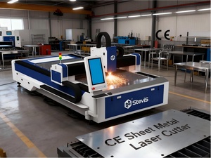 เครื่องตัดไฟเบอร์เลเซอร์โลหะ 3015 ความแม่นยำสูง สำหรับแผ่นบางขนาดเล็ก CNC 2kw 3kw ระบบควบคุม Cypcut รองรับ PLT/AI พร้อมราคา - Product Image 1