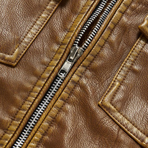 Chaleco de Cuero Transpirable a Precio Razonable para Uso en Exteriores, Chaleco de Cuero Ligero para Hombre, Venta al Por Mayor - Product Image 4