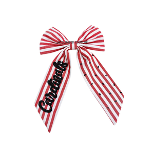 Nouvelle tendance : Nœud à cheveux perlé bleu pour le jour du match, accessoire sportif pour queue de cheval, autres accessoires vestimentaires, autres accessoires de mode - Product Image 5